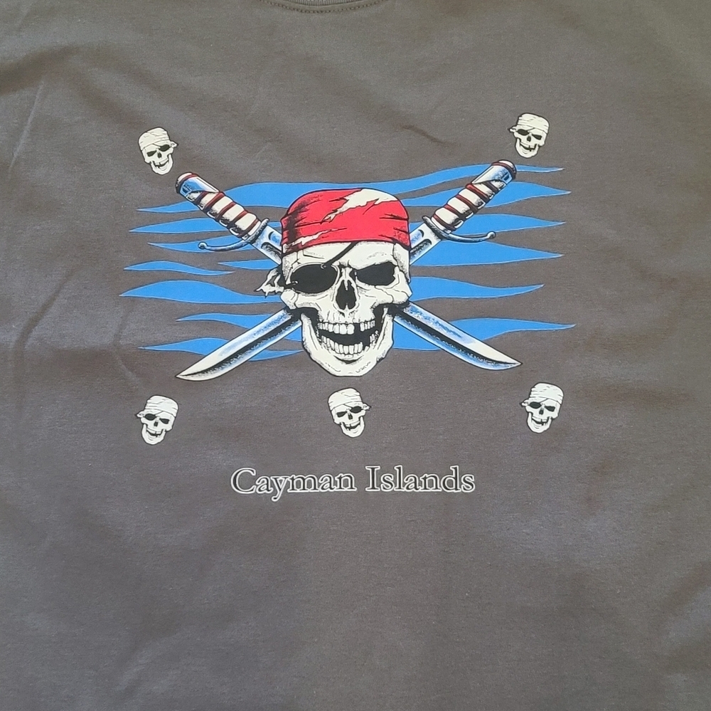 Nwt cayman islands pirate tee shirt 3xl